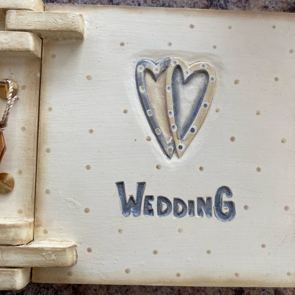 Brand new, engagement/wedding memory book